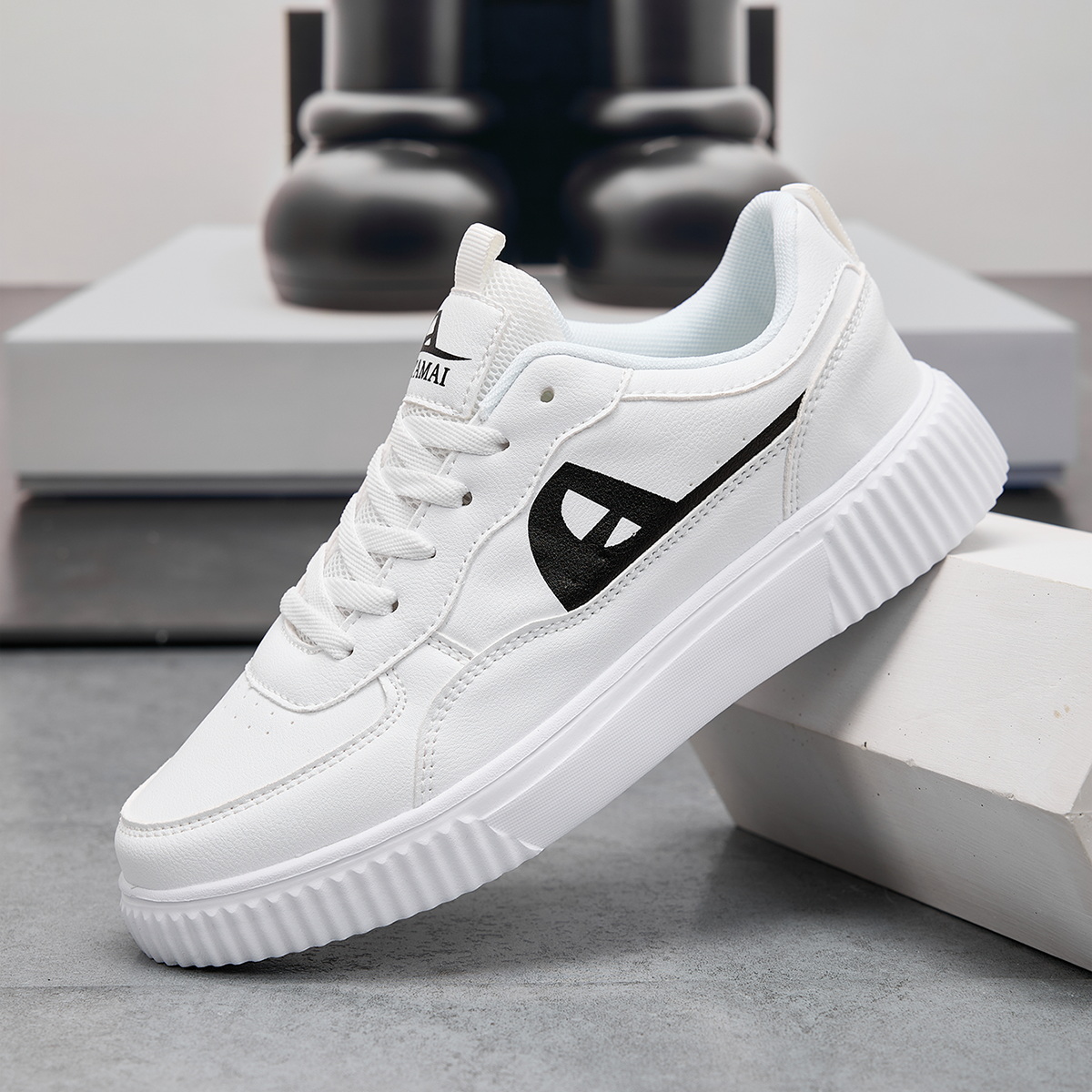 Men'S Shoes Casual Sneakers - Femmes chaussures skateboard respirant pour hommes