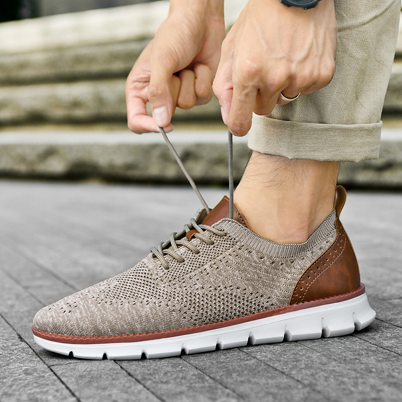 Men'S Shoes Casual Sneakers - Chaussures décontractées pour hommes, classiques, respirantes,