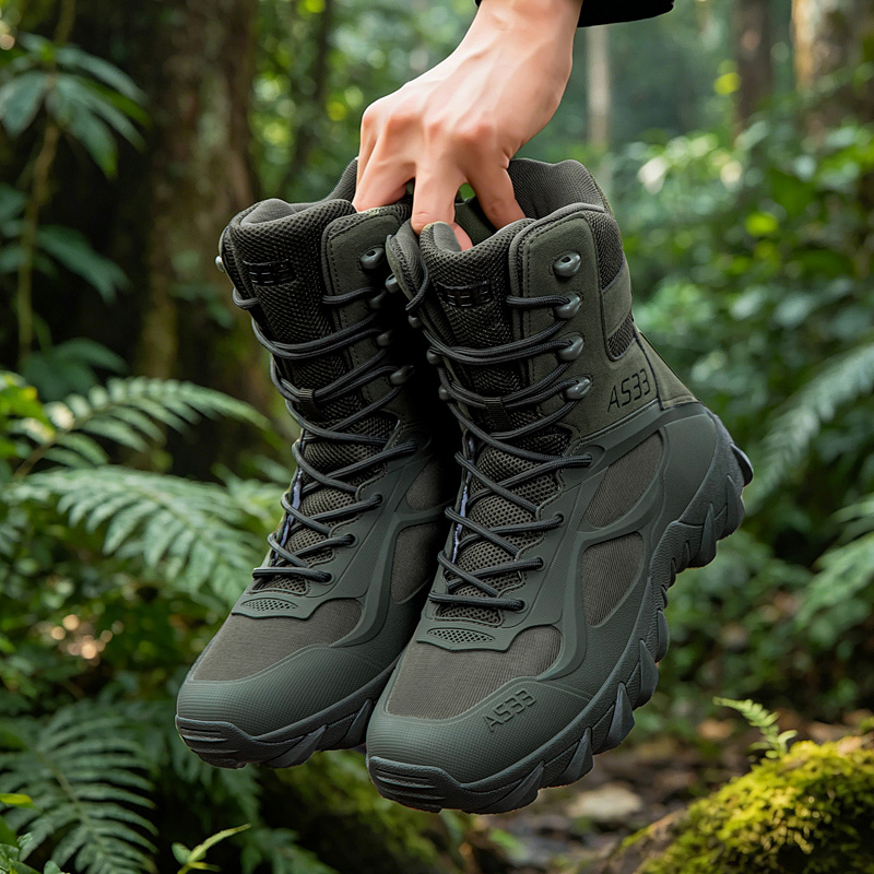 Men'S Shoes Dq - Bottes tactiques pour hommes, bottes d'entraînement