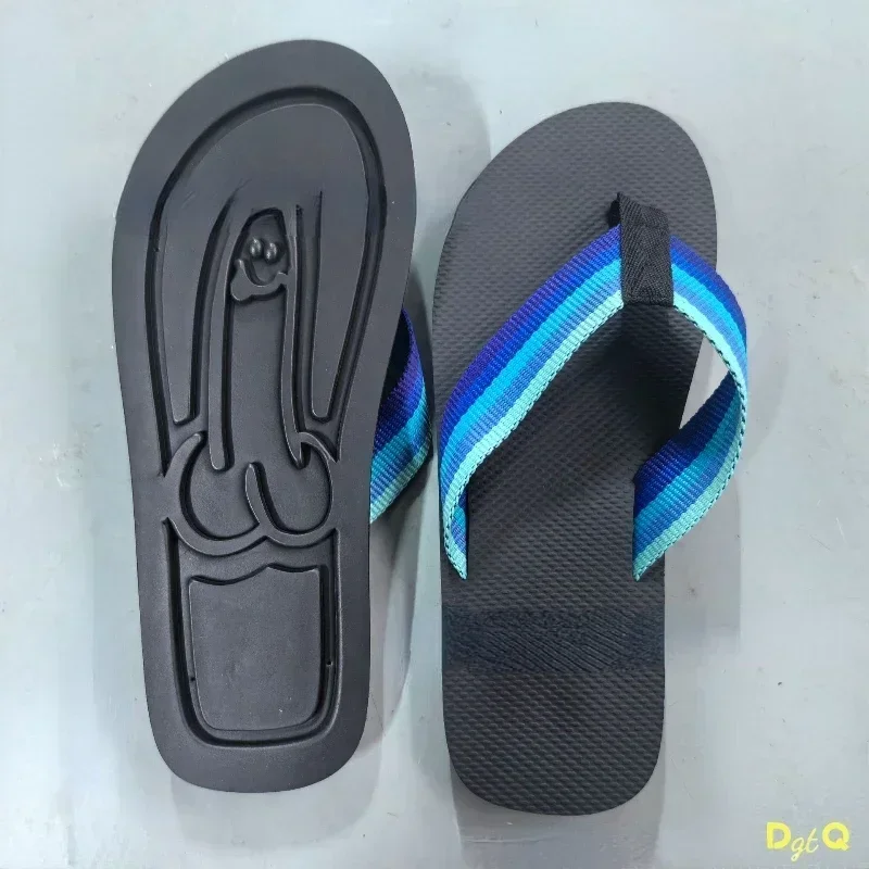 Men Shoes Louboutin - 2025 tongs de pénis cachées parodie