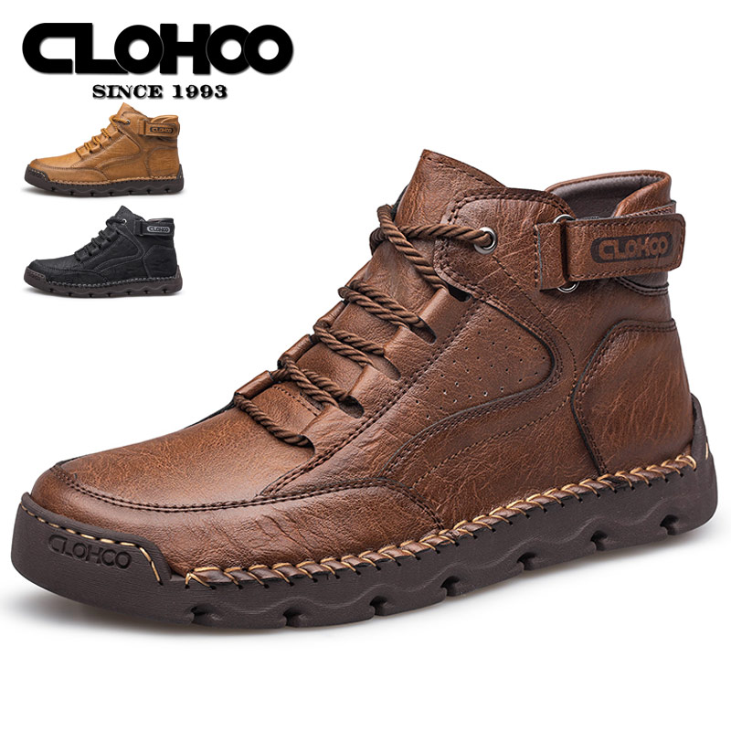 Men'S Shoes Temu - CLOHOO Chaussures pour hommes cousues à