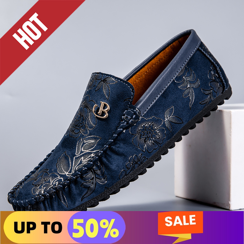 Men'S Shoes Temu - Loisirs mocassins en cuir hommes Design