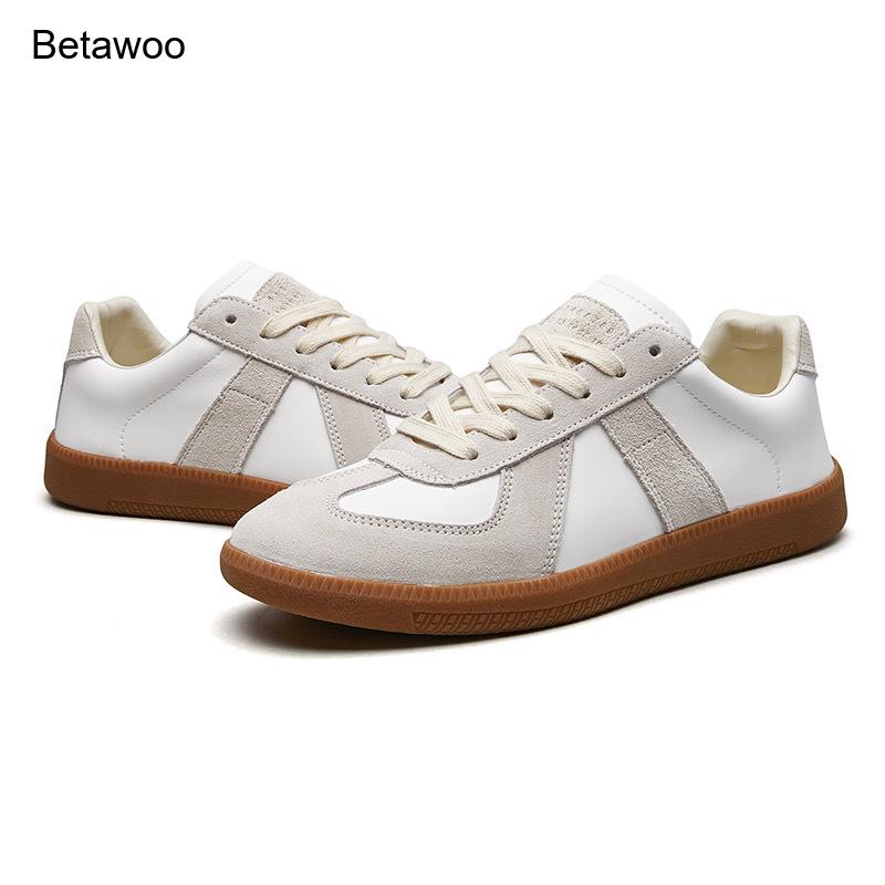 Men'S Shoes Temu - Baskets décontractées rétro en cuir suédé