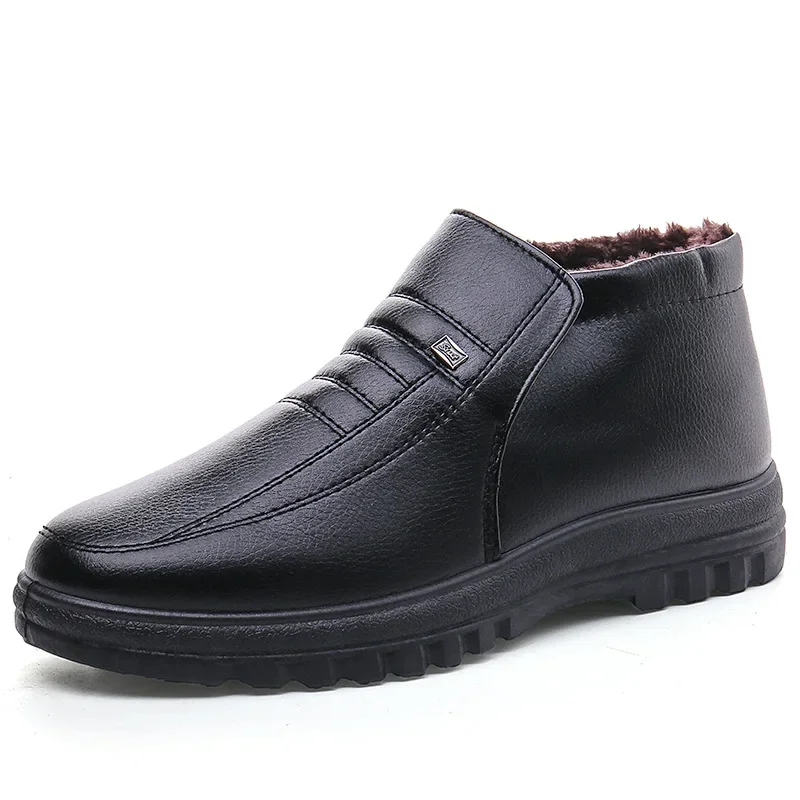 Bottes en cuir décontractées à - Men'S Shoes Temu avis et prix
