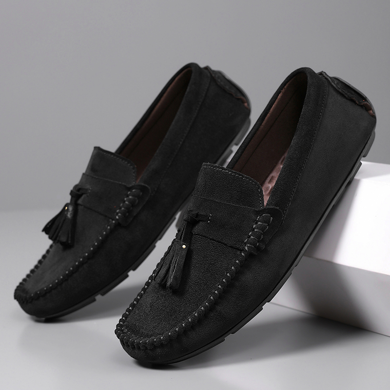 Mocassins classiques à pompons - Men'S Shoes Temu avis et prix