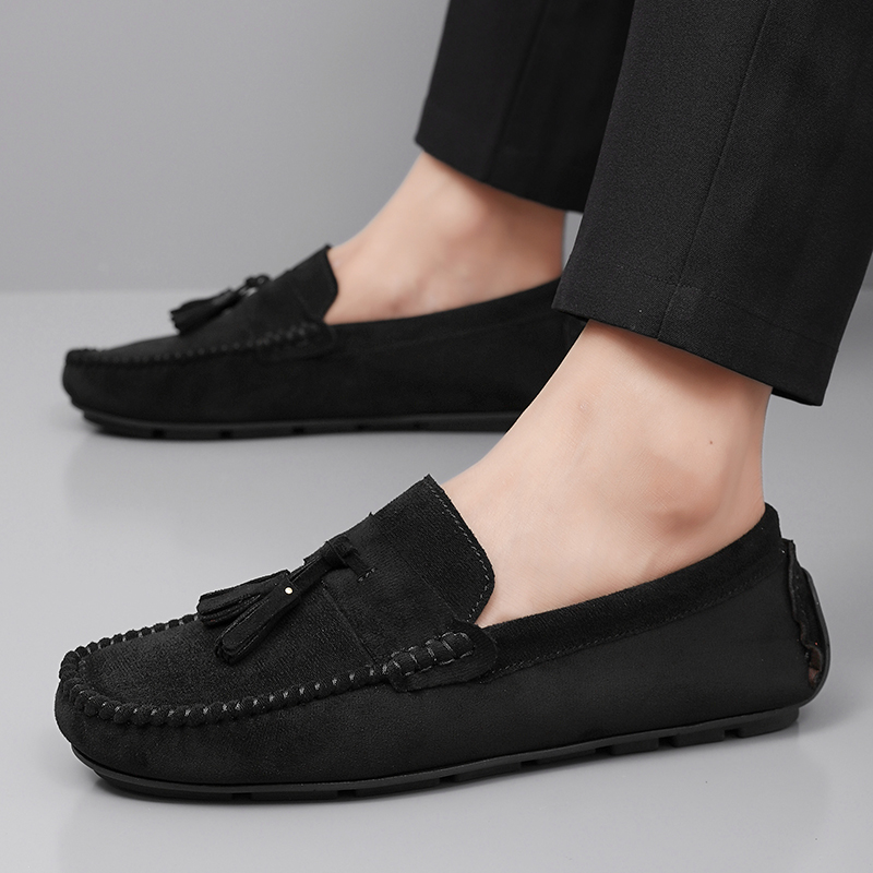 Mocassins classiques à pompons - Men'S Shoes Temu avis et prix