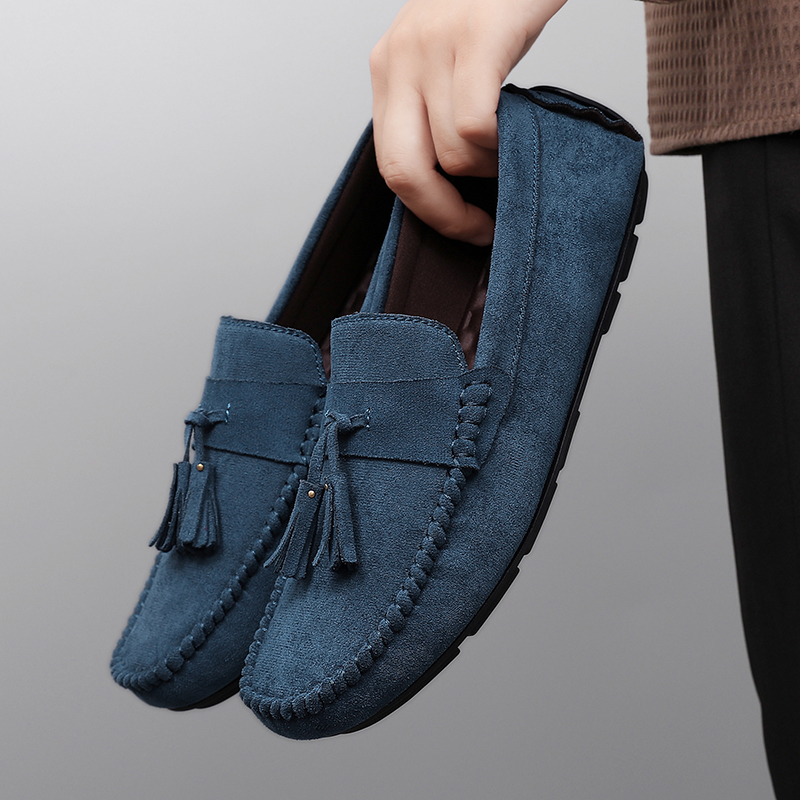 Mocassins classiques à pompons - Men'S Shoes Temu avis et prix