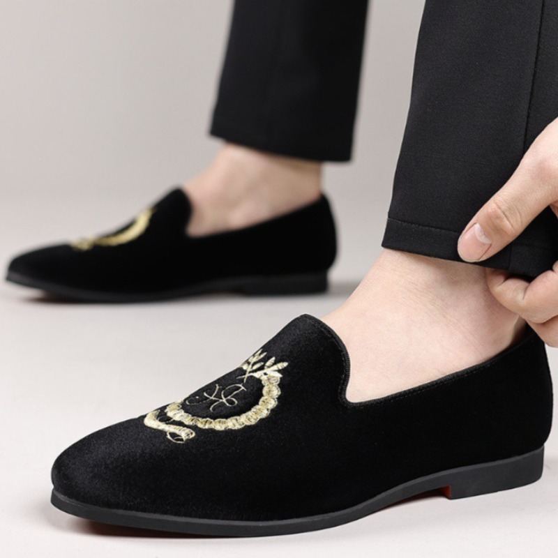 Mocassins de luxe en daim et c - Men'S Shoes Temu avis et prix