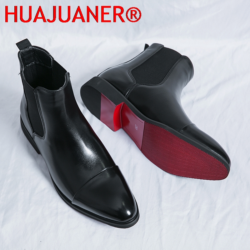 Bottes Chelsea noires de Style - Men'S Shoes Temu avis et prix