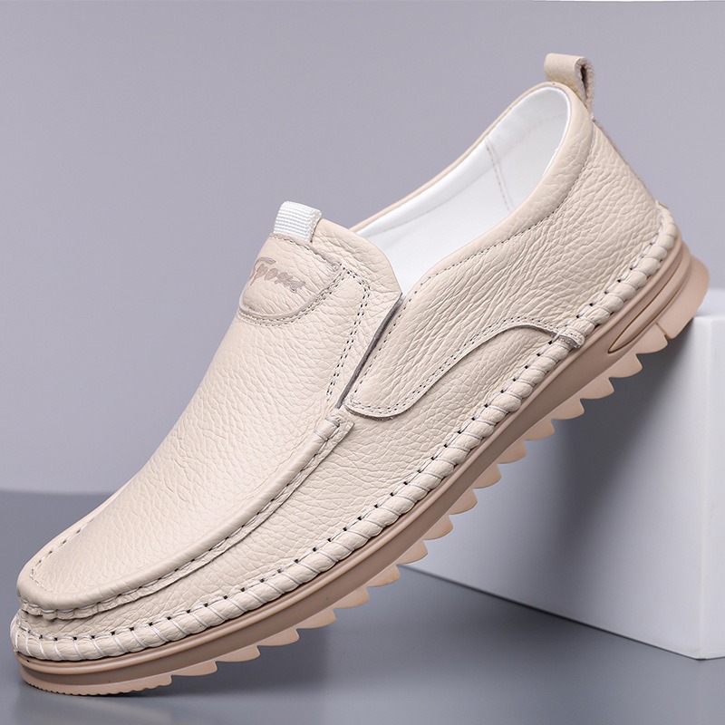 Chaussures en cuir véritable p - Men'S Shoes Size 43 In Us avis et prix