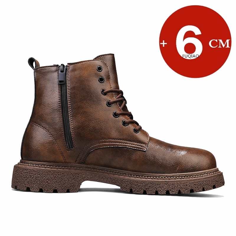 Bottines invisibles en cuir po - Men'S Shoes To Increase Height avis et prix