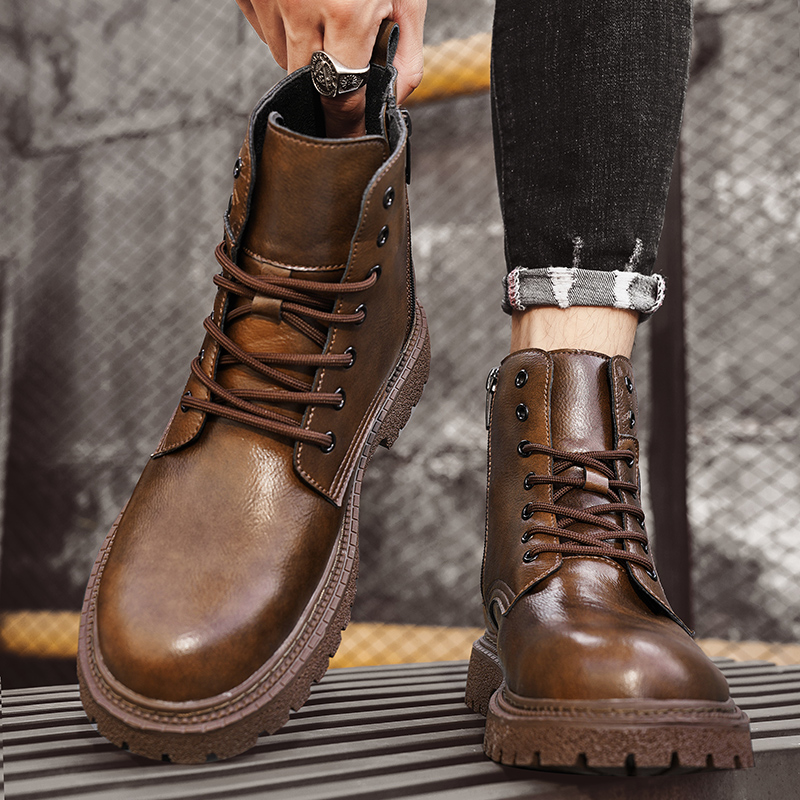 Bottines invisibles en cuir po - Men'S Shoes To Increase Height avis et prix