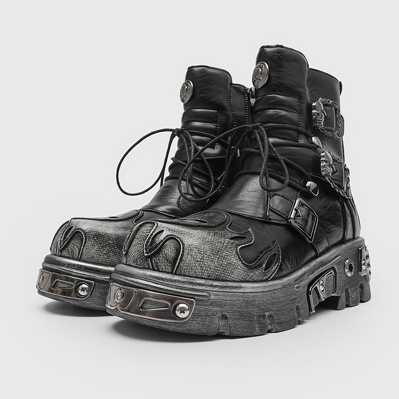 Bottes de moto pour hommes sty - Men'S Shoes To Increase Height avis et prix