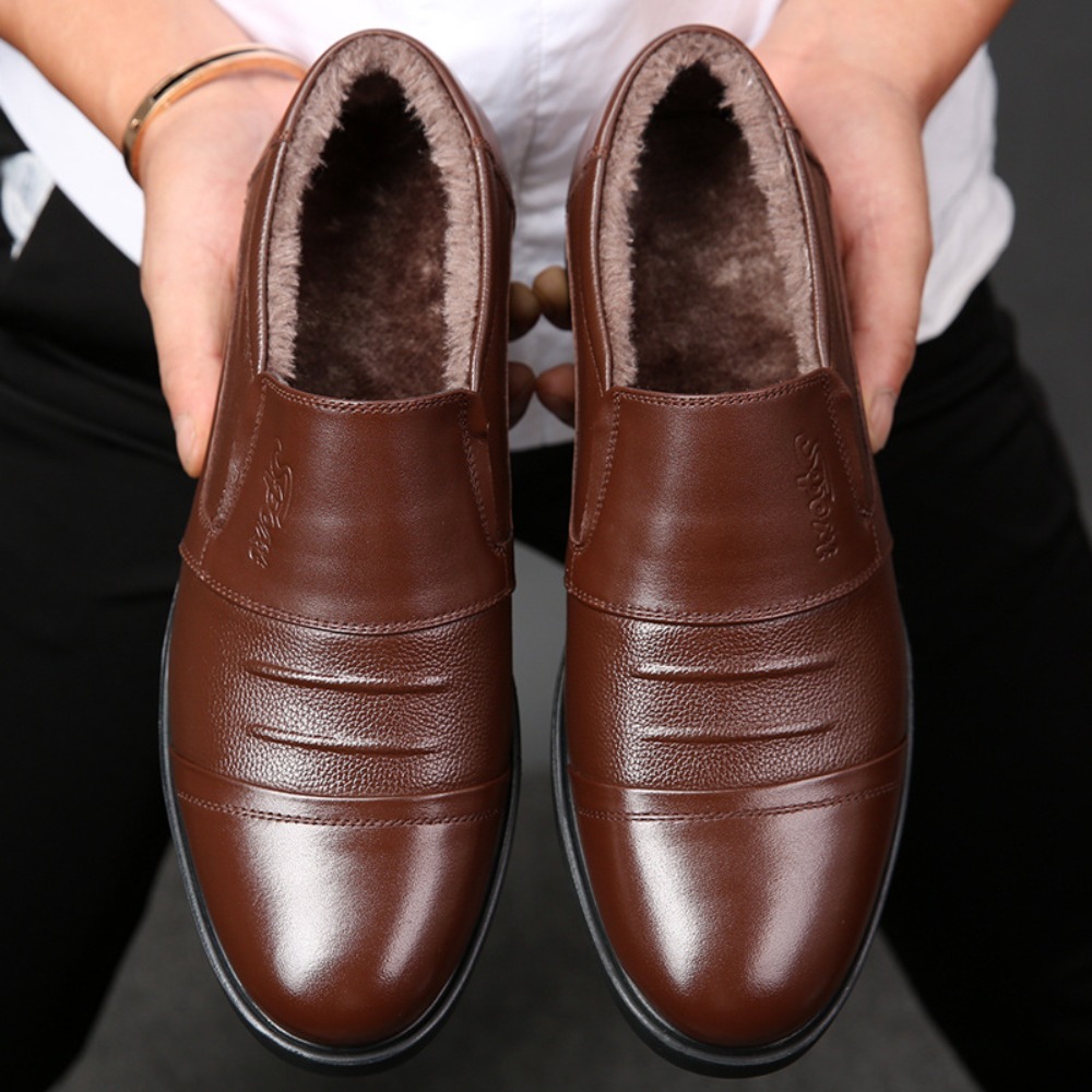 Chaussures en cuir véritable p - Men'S Shoes Size 43 In Us avis et prix