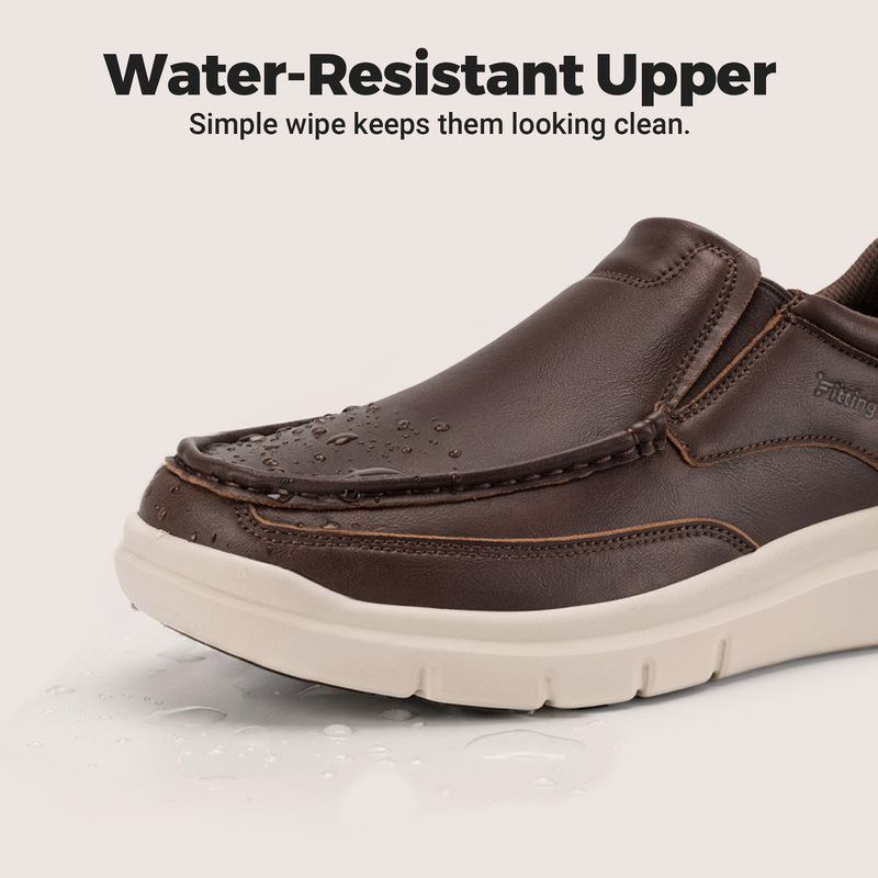 Chaussures habillées à enfiler - Men'S Shoes With Wide Toe Box avis et prix