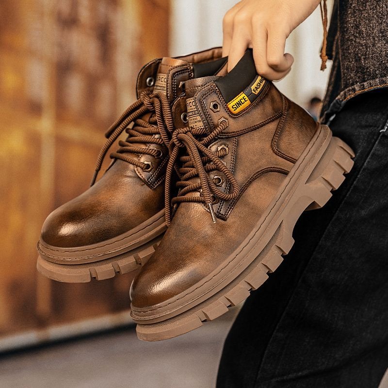 Vintage hommes plate-forme bot - Men'S Shoes Dq avis et prix