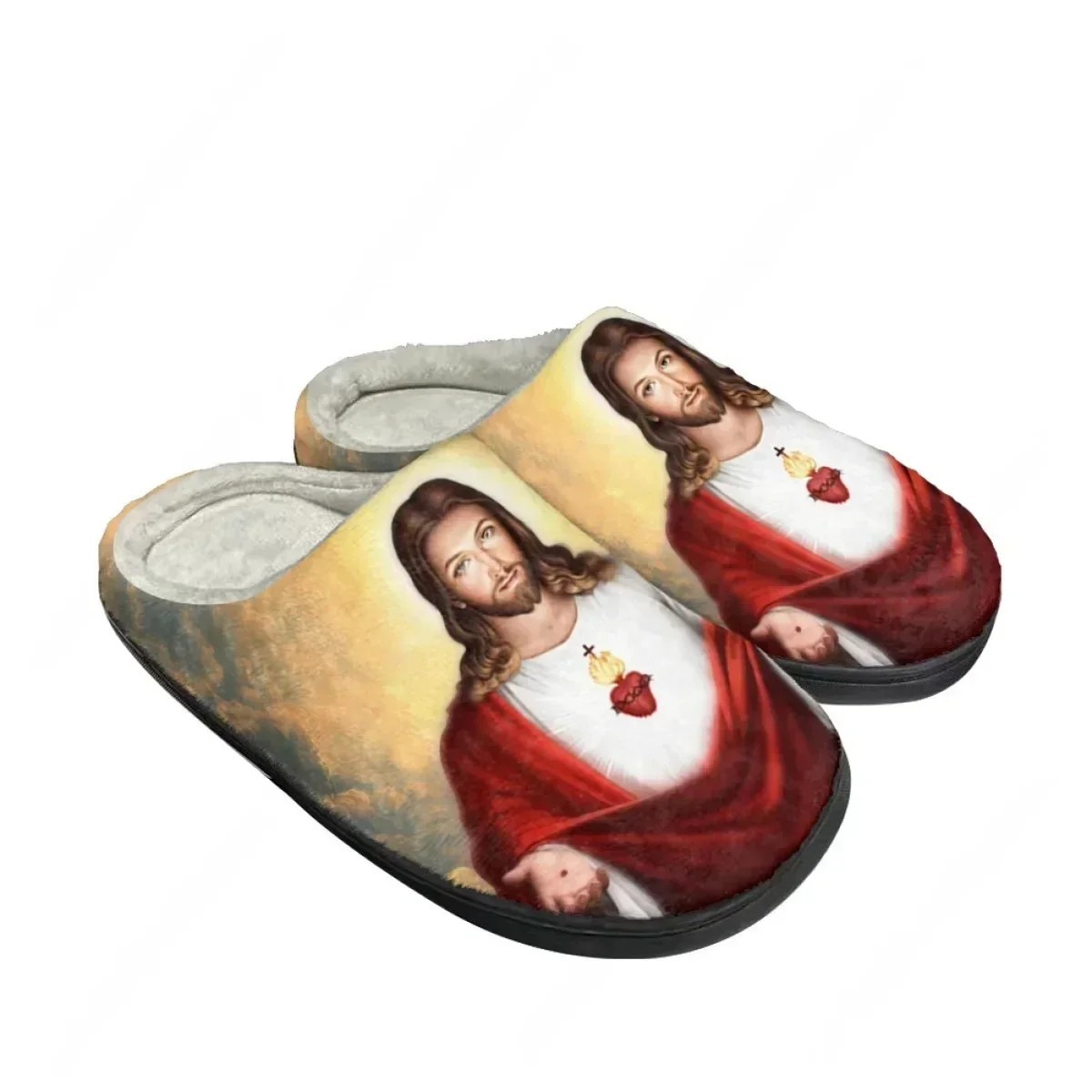 Pantoufles en coton avec motif - Men Shoes For Winter avis et prix