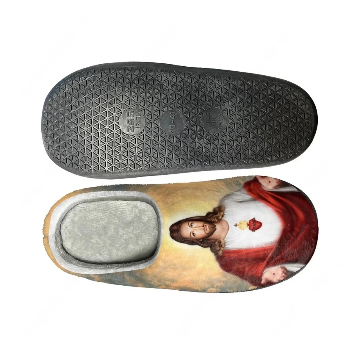 Pantoufles en coton avec motif - Men Shoes For Winter avis et prix