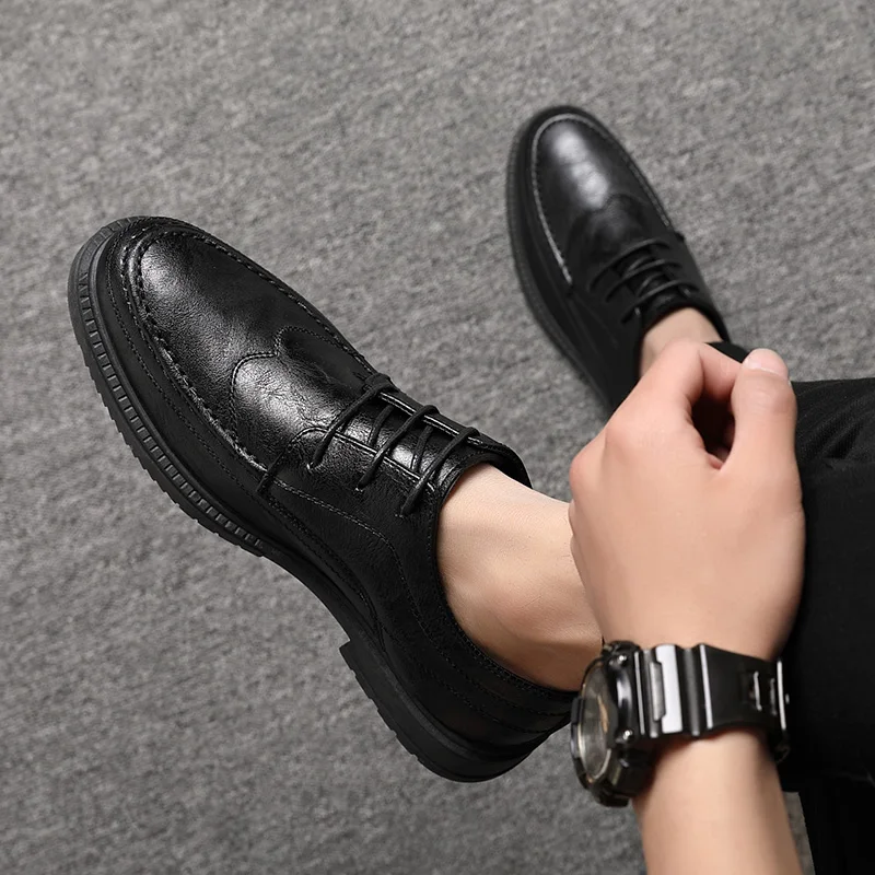 Chaussures en cuir à lacets po - Men Shoes Louboutin avis et prix
