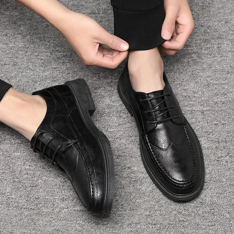 Chaussures en cuir à lacets po - Men Shoes Louboutin avis et prix