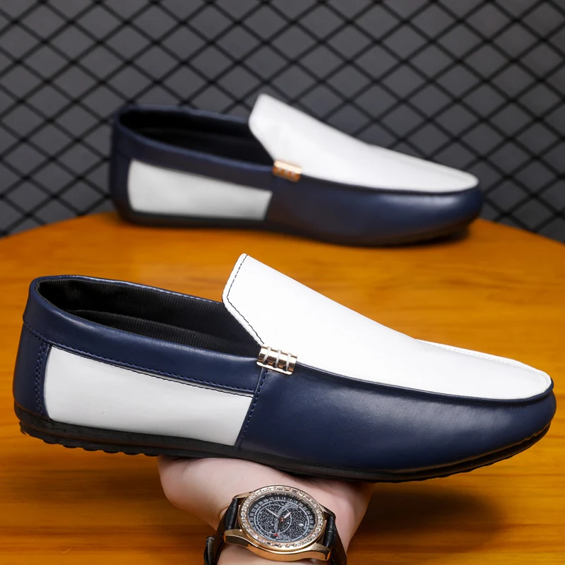 Mocassins en cuir à la mode po - Men'S Shoes Temu avis et prix