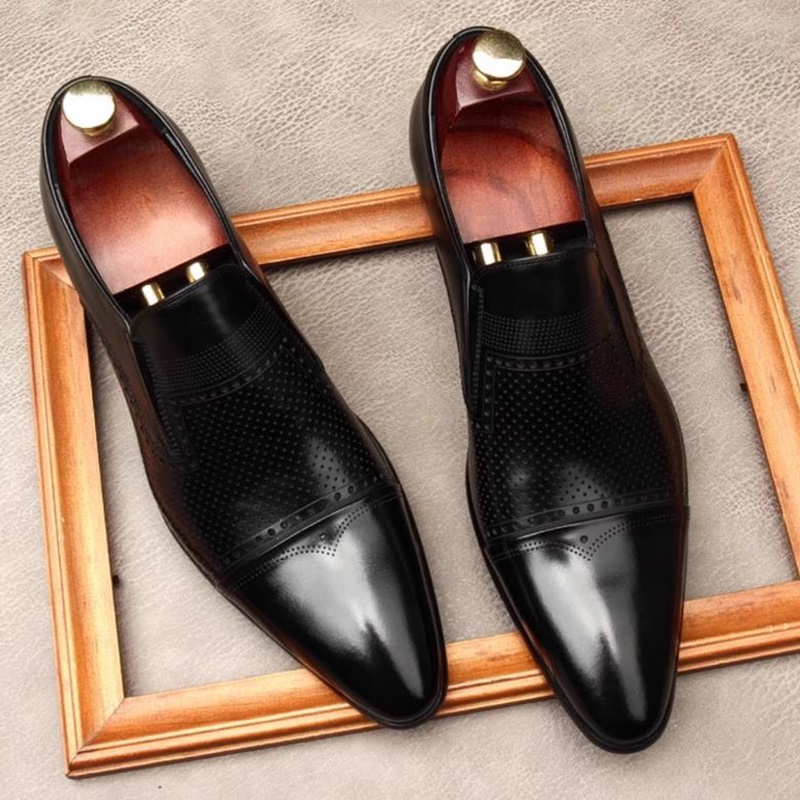 Chaussures habillées en cuir f - Men'S Shoes Size 43 In Us avis et prix