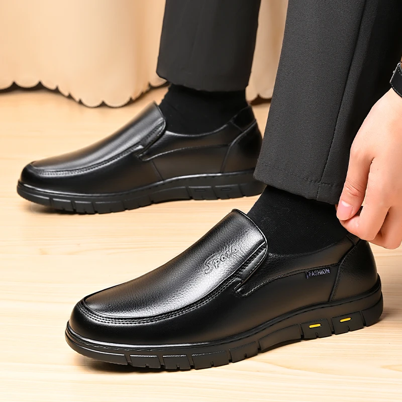 Mocassins en cuir respirant po - Men Shoes Louboutin avis et prix