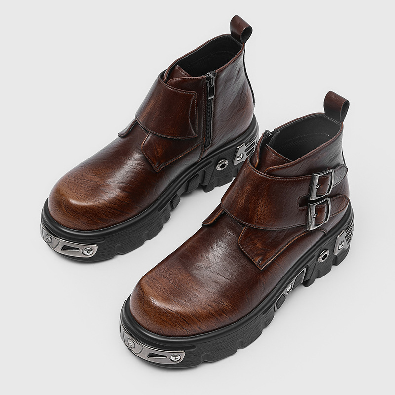 Grande taille hommes mode punk - Men'S Shoes Dq avis et prix