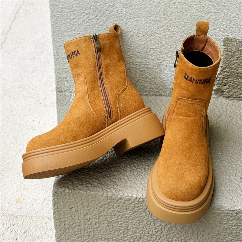 Bottes courtes rétro d'hiver p - Men'S Shoes To Increase Height avis et prix
