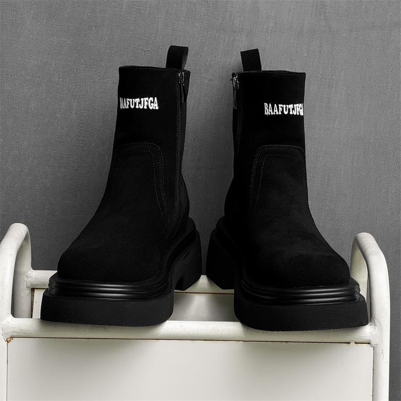 Bottes courtes rétro d'hiver p - Men'S Shoes To Increase Height avis et prix