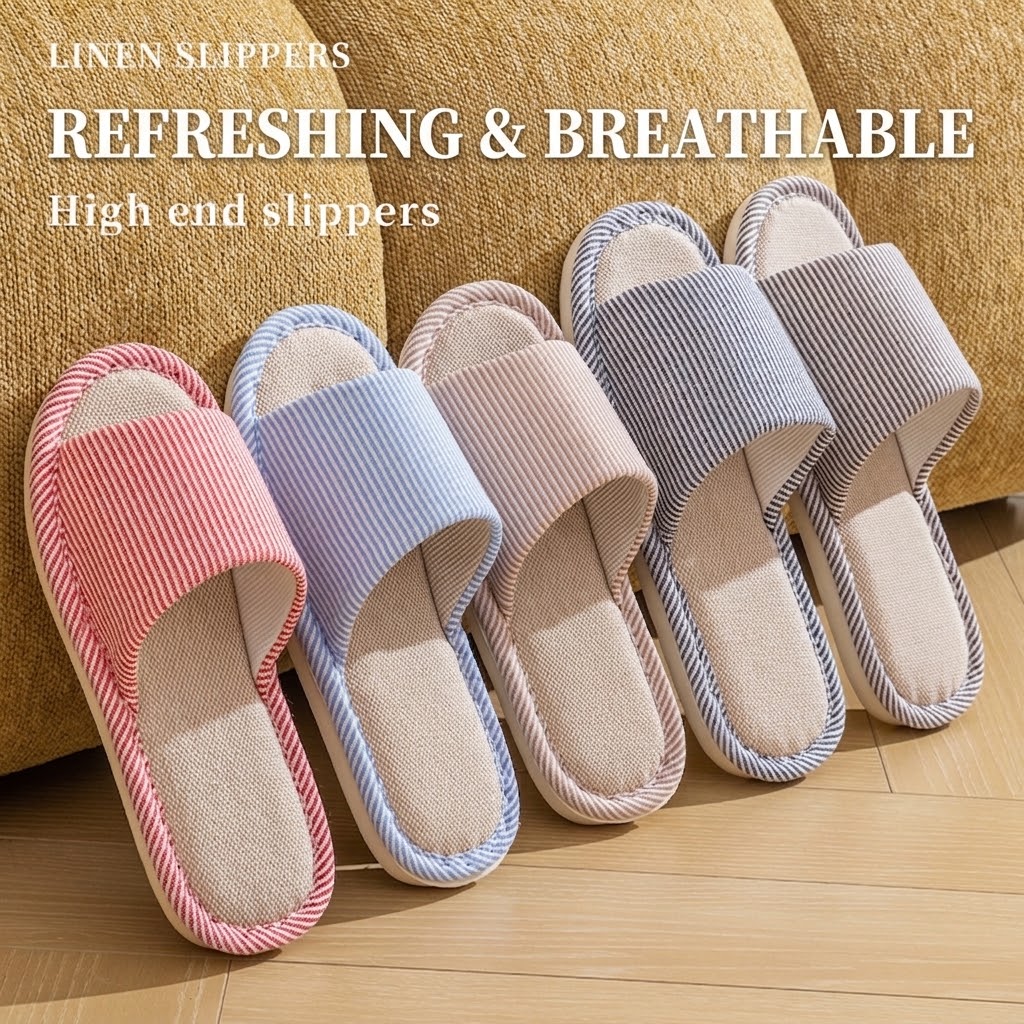 Chaussons en lin respirant pou - Men'S Shoes To Women'S avis et prix
