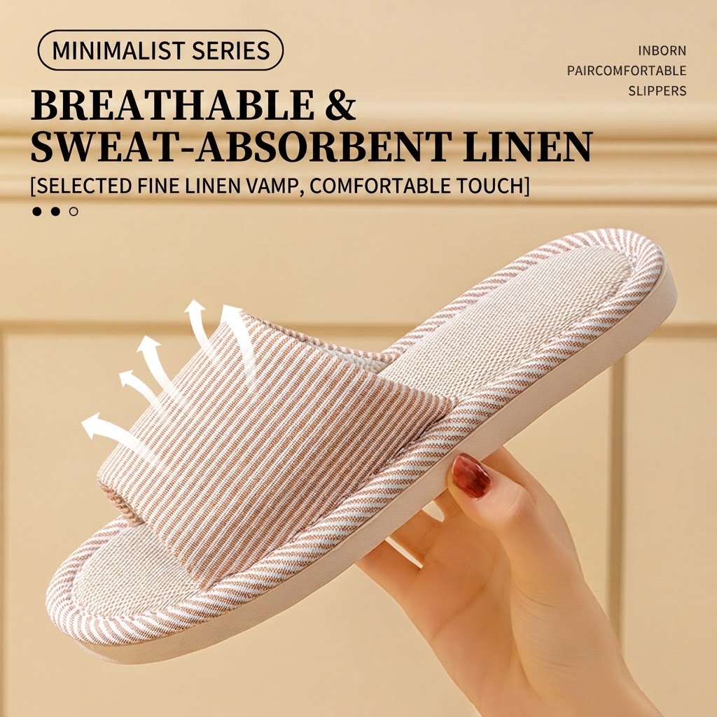 Chaussons en lin respirant pou - Men'S Shoes To Women'S avis et prix