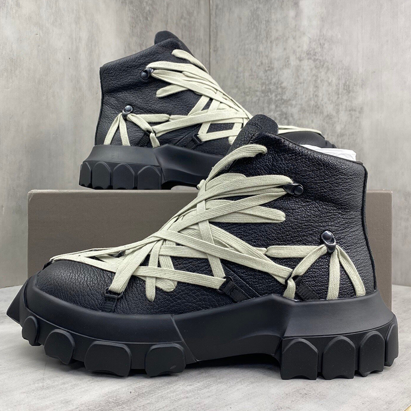 Bottes en cuir originales de l - Men'S Shoes Dq avis et prix